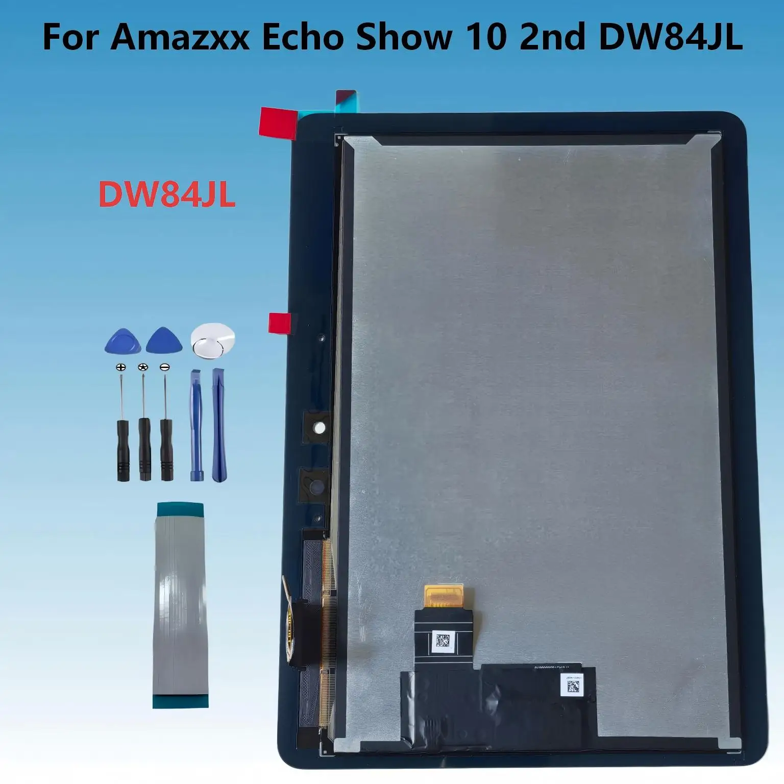 For Amazxx Echo Show 10 2nd DW84JL LCD Display Touch Screen Digitizer Assembly