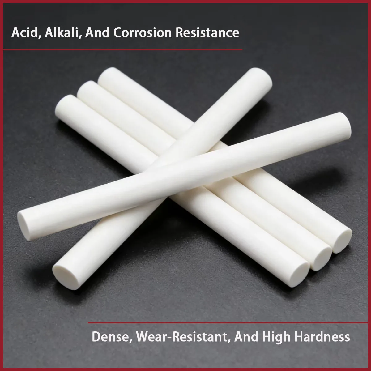 Diameter 0.5-30mm Alumina Ceramic Round Rod Suitable for Various Harsh Working Conditions
