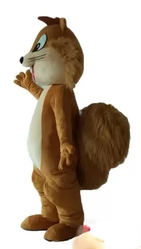 Christmas Custom Squirrel Mascot Costume Cartoon Apparel Birthday Party Fancy Dress Christmas Cosplay For Halloween Party Eve