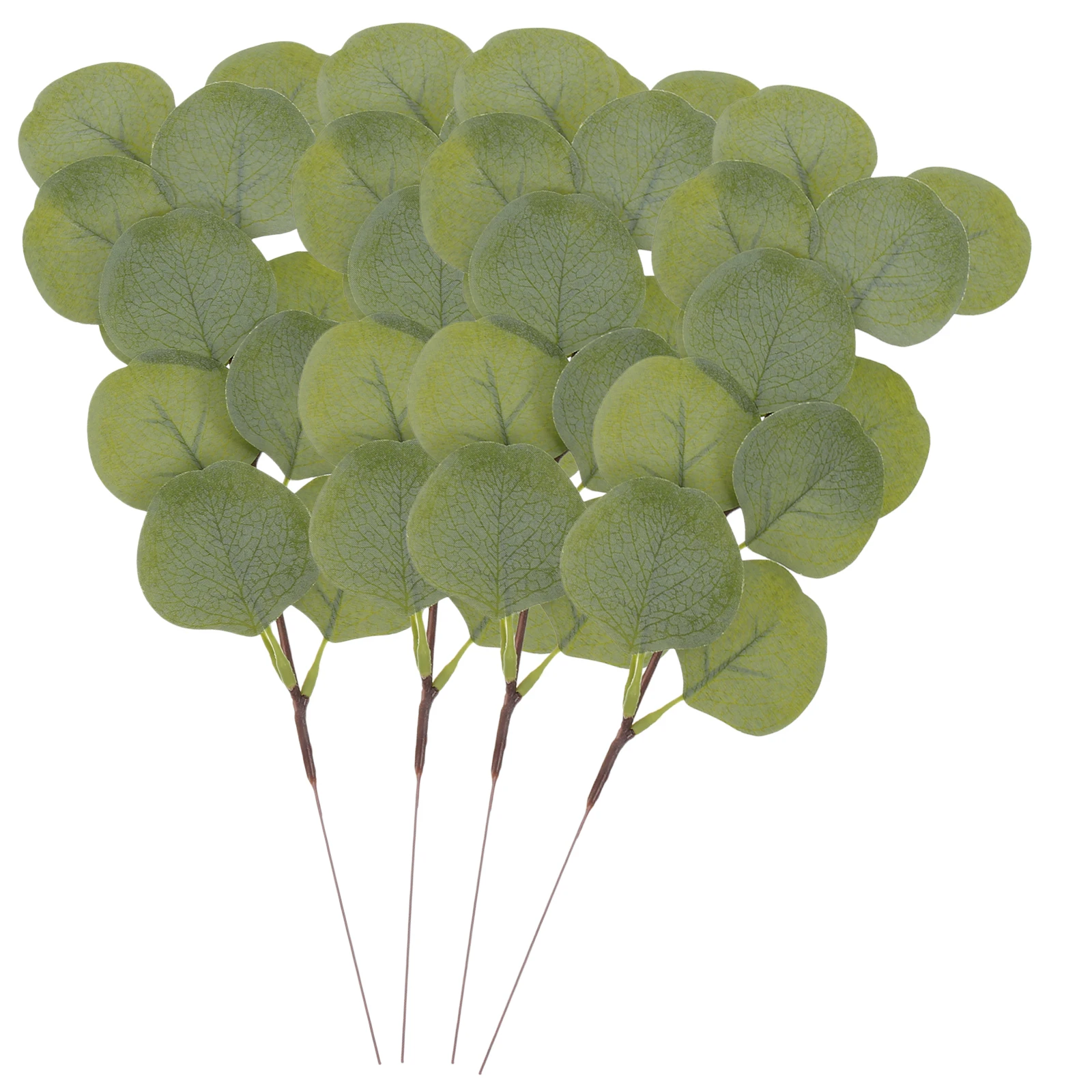 

Simulated Eucalyptus Leaves Decor Centerpieces Modern Fall Stems Greenery Artificial Plants Home Table Wedding Office