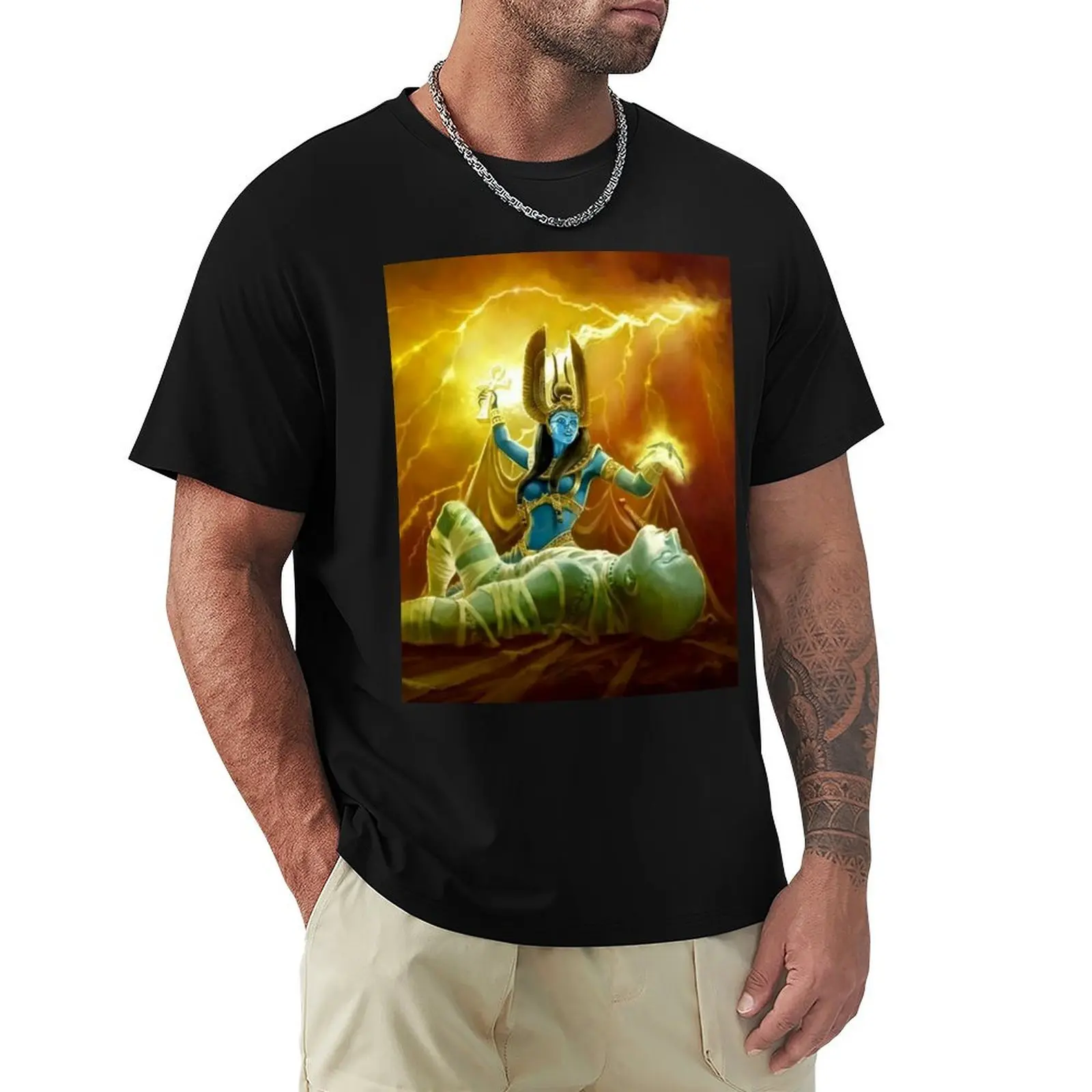

Isis resurrecting Osiris from Death T-Shirt cute tops shirts graphic tees workout shirts for men