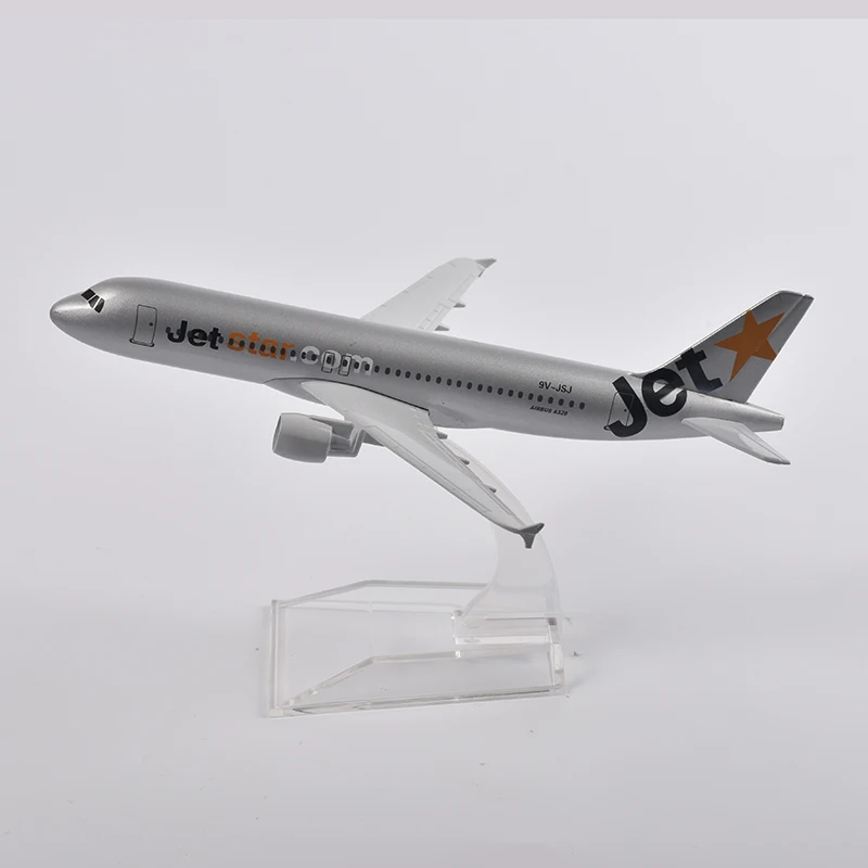Jason tutu diecast metal 1/400 escala jetstar airways airbus a320 modelo de aeronave plano aviões em miniatura presente