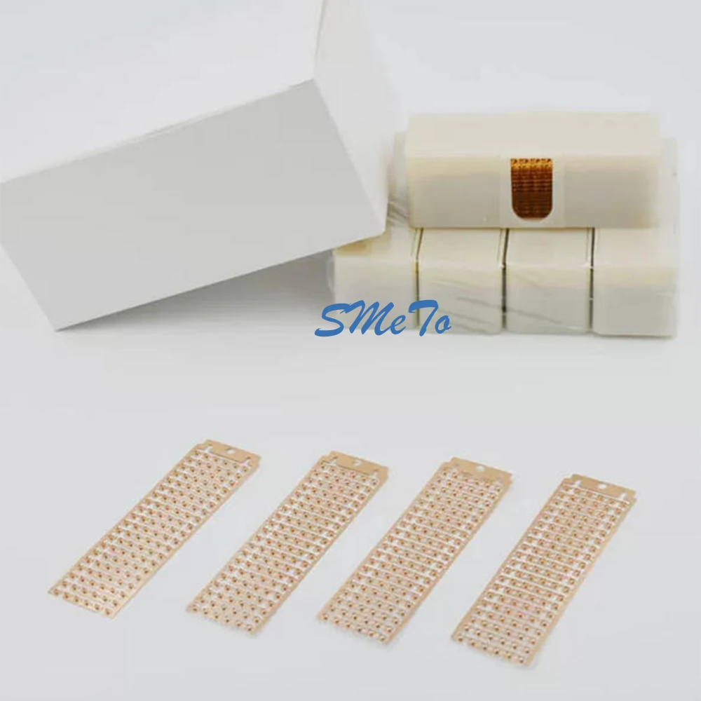 200Pcs Copper Single Splice Clip Frame Or Frameness Clips SMT Splice Copper Staples Splicing Stapler Type Strip Splice Clips