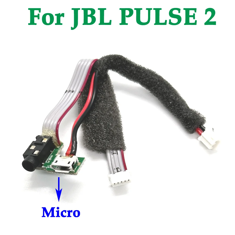 para jbl pulse2 pulse micro usb carga jack placa de alimentacao conector pecas 01