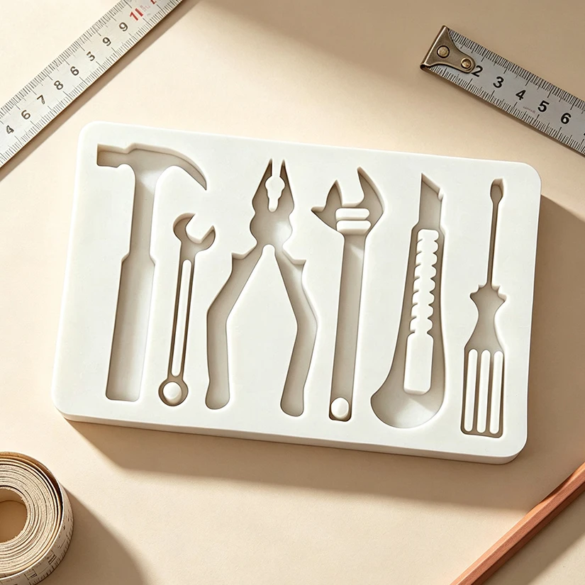 Hardware-Werkzeug, Silikonform, Harz-Werkzeuge, Sugarcraft, Schokolade, Cupcake, Backform, Fondant, Kuchendekorationswerkzeuge – Detail 5