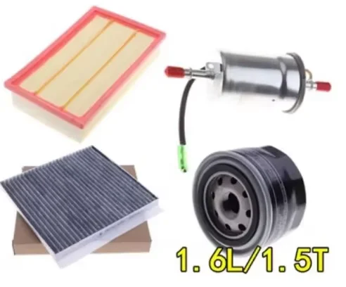 

Air filter, Air conditioning,oil filter, fuel filter for CHANGAN CX70 1.5T 1.6L