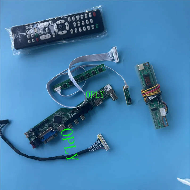 Controller Driver Board Kit 1280*800 LCD Matrix 1CCFL TV Analog for LP154W01-TL LP154W01-A1/A3/A5 LVDS 30Pin IR USB AV HDMI VGA
