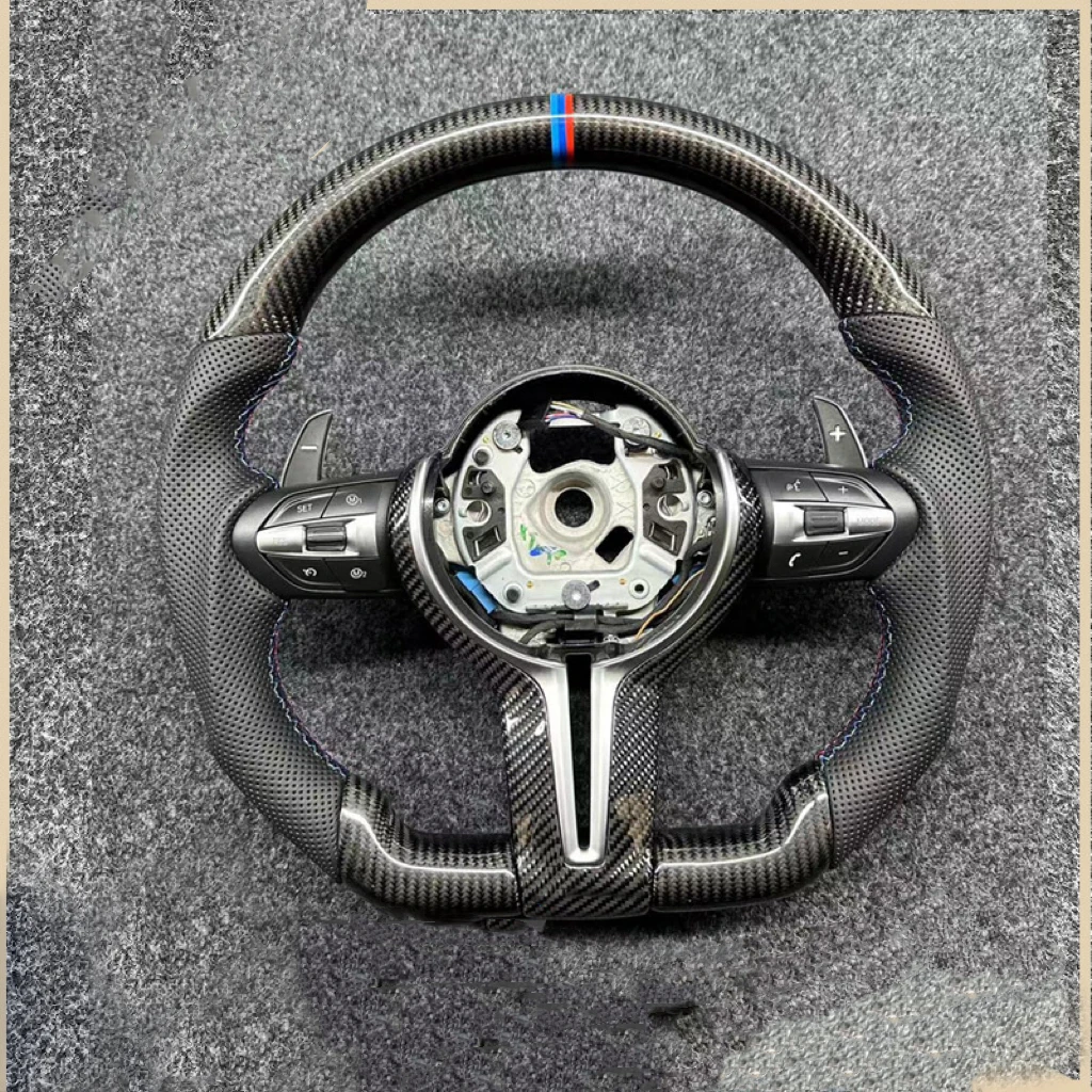 Fixed thong MP Carbon fiber sports steering wheel modification assembly F chassis E chassis model upgrade M3M5M6