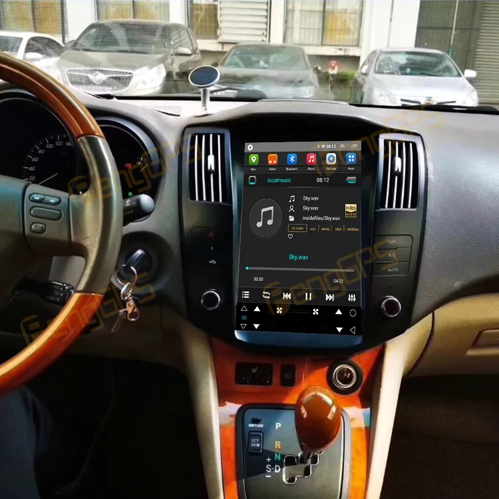 Car Accessories Radio For Lexus RX330 2004–2008 Android Auto GPS Navigation Multimedia Stereo Receiver Head Unit Offline Maps