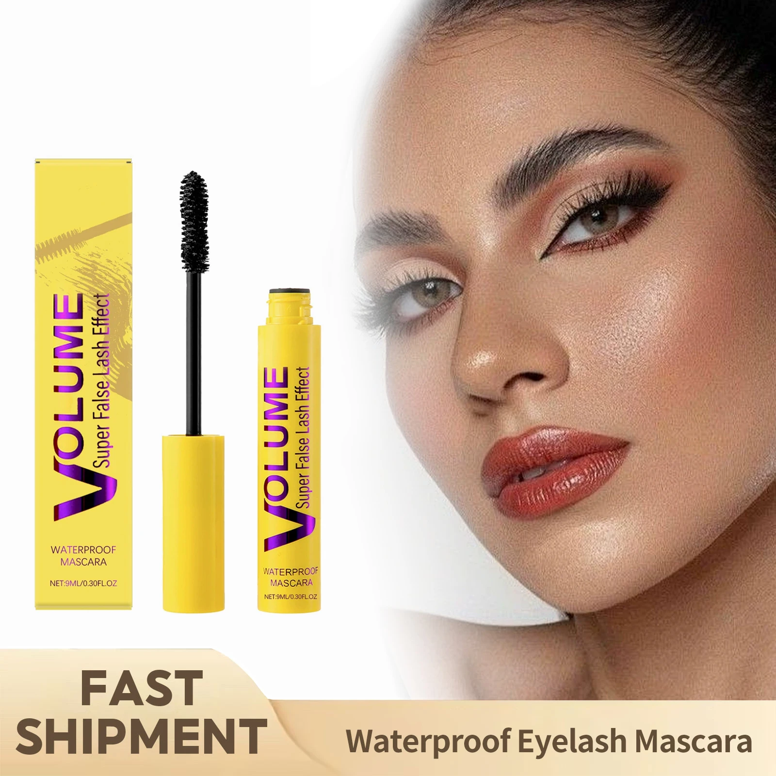 1/2/3/4 pièces Mascara cils allonger les cils recourbés durable naturel imperméable Mascara noir fibre de soie cils yeux cosmétique