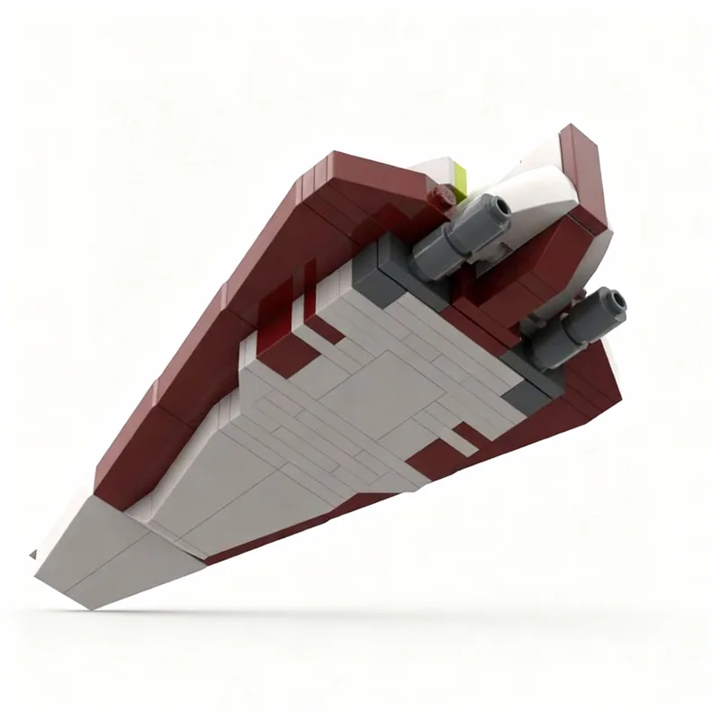 115pcs MOC Obi Wan S Delta 7 Aethersprite Star Battle Model Building Blocks Festival Gifts Architecture Toys Education Creative