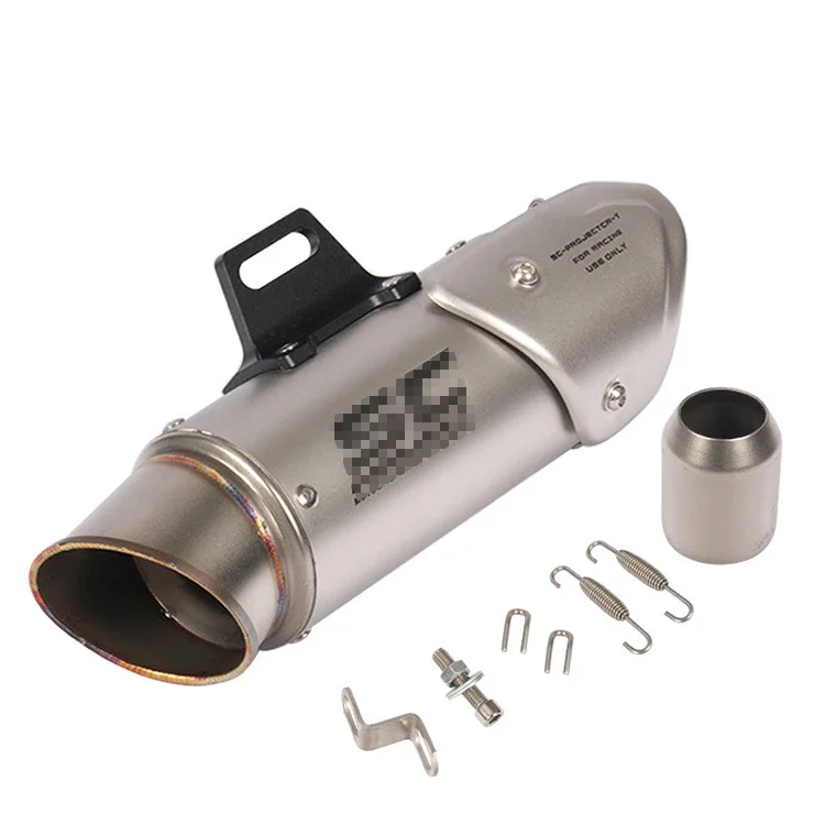 General Exhaust For All Motorcycle Types Motorcycle Modified Motorcycle Racing Muffler Pipe 370 Mm 250-1000cg FZ6 CBR250