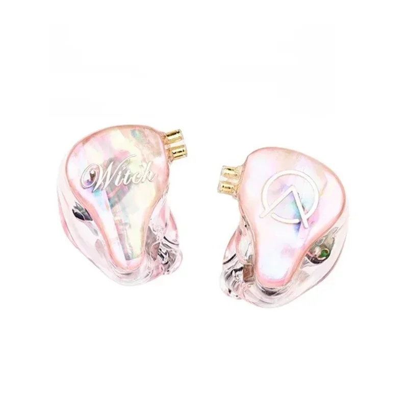 OPENAUDIO WITCH PRO 1DD+1BA Hybride stuurprogramma's Oortelefoon IEM Hifi Muziek Oordopjes 0,78 mm Afneembare kabel Headset TYPE-C Hidizs