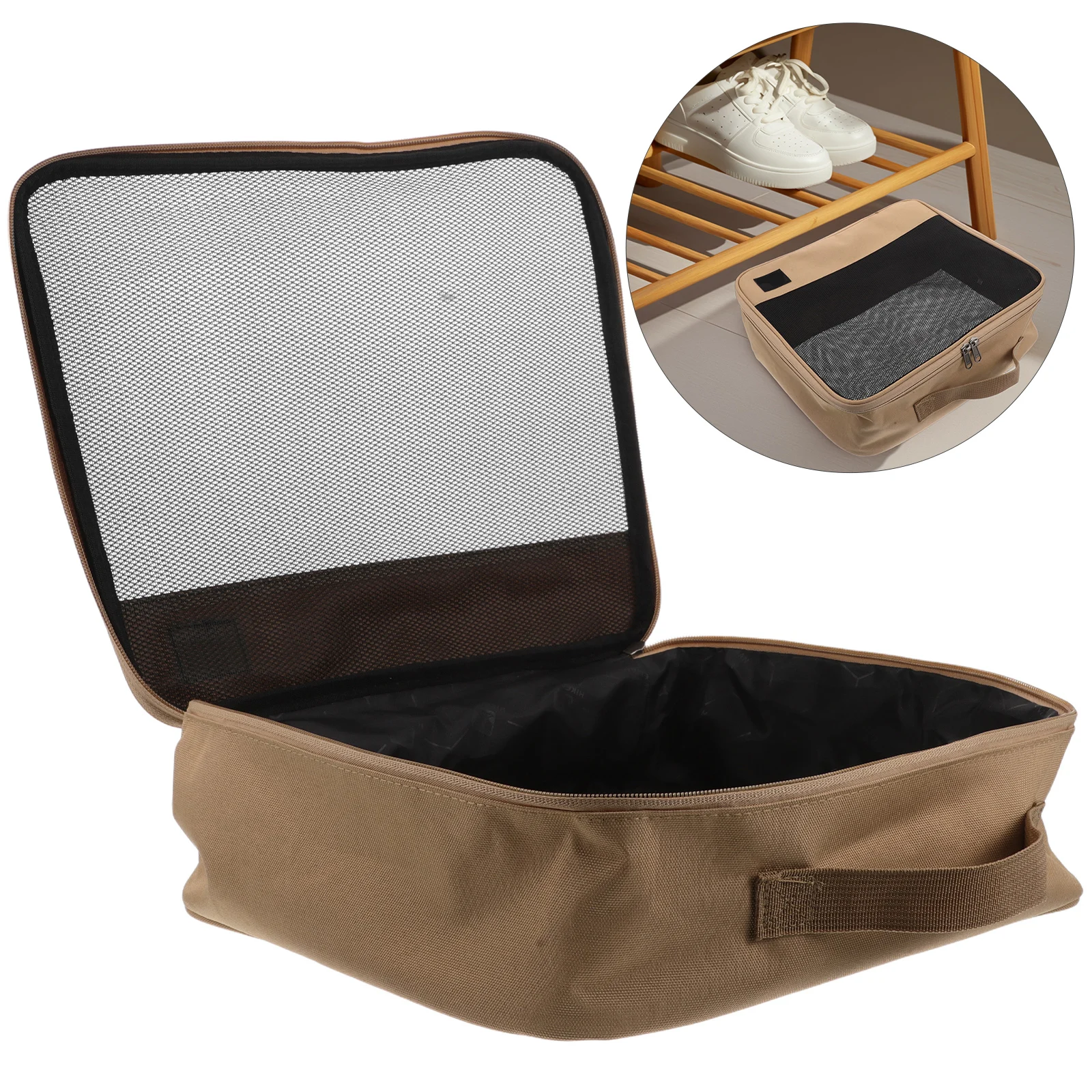 

Outdoor Storage Bag Large Capacity Travel Organizer Packing Cubes Lightweight Foldable For Camping Hiking Travel/