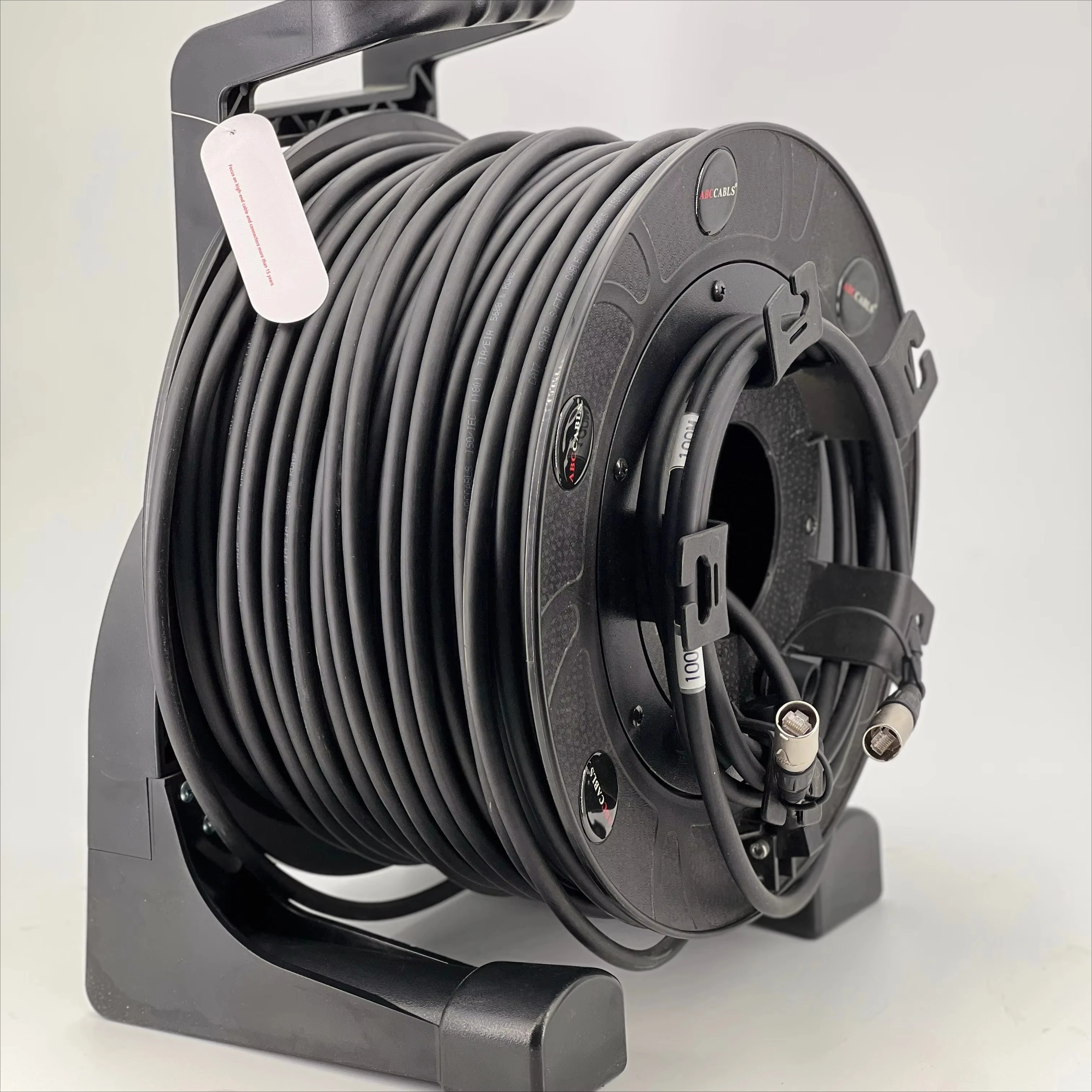 High Quality CAT 6 RJ45 Stage Snake Cable 2/4/6/8 Input Output Multi Channels Reel Audio Video Cable Available Customized Length
