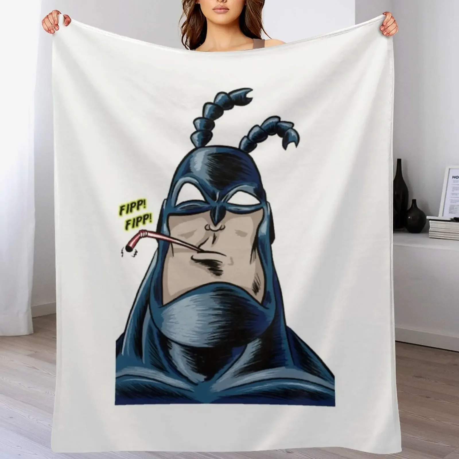 The Tick T-ShirtThe Tick Throw Blanket Cozy Sofa Blanket for TV Watching Napping