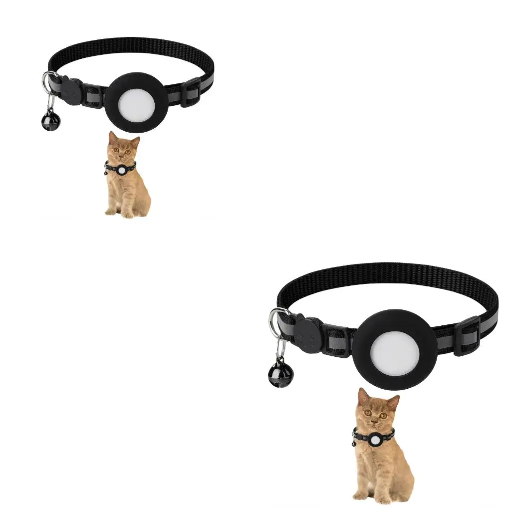 Pet Collar for Locator Protective Holder for GPS Fits for Small Dogs Cats Glow
