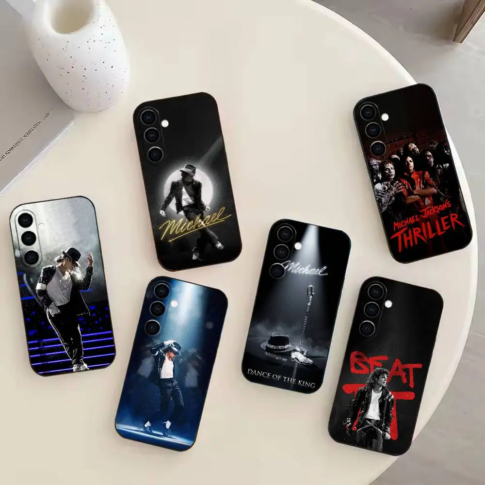 Singer m-Michael j-Jackson Thriller Phone Case For Samsung Galaxy A91,80,73,72 ,71,53,52,32 ,31,22,21s,20,Soft Black Case
