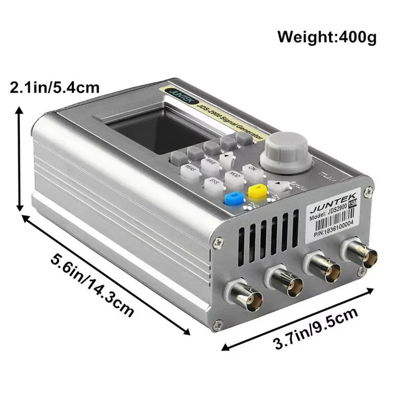 JDS2900 15/30/40/50/60MHz DDS double canal fonction générateur de Signal générateur de forme d'onde arbitraire compteur de fréquence de Source