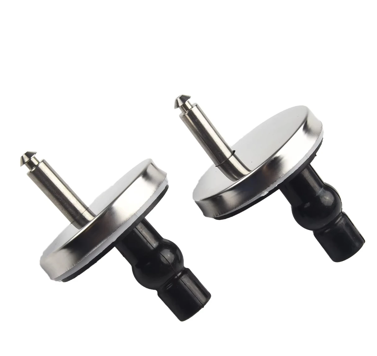 2pcs Toilet Seats Top Fix Hinge Home Hardware Toilet Seat Hinges Soft Release Quick Fit Replacement Toilet Cover Accessories