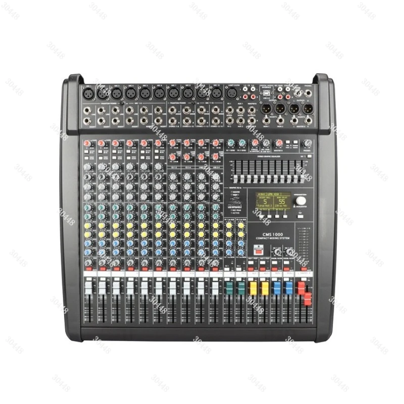 CMS1000-3 Professional 10-Channel Mixer with 99DPS Effects for Stage and KTV Performance