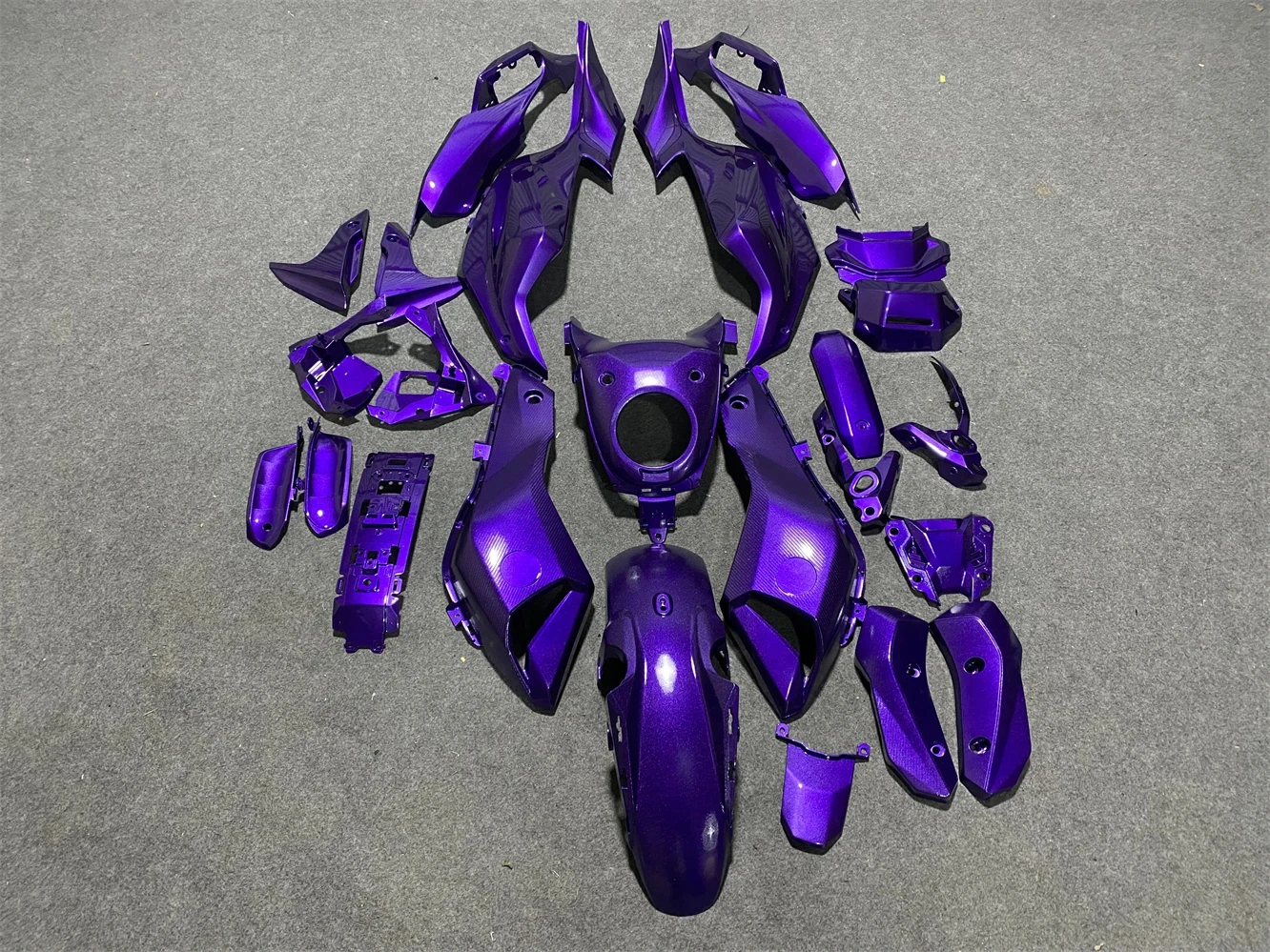 Motorcycle Fairing kit for Yamaha MT-07 13 14 15 16 years MT 07 2013 2014 2015 2016 Fairing Bright purple