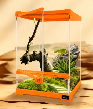 

Террариум Mclanzoo Xtd202030 12 л с безопасным замком, цветной, для рептилий