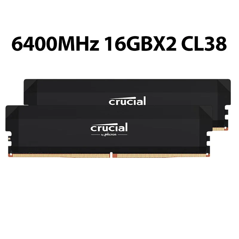 Crucial Pro DDR5 RAM 16GBx1/16GBx2 6400MHz 6000MHz 5600MHz Desktop Gaming Memory Intel XMP 3.0 & AMD EXPO for PC Gamer image 3