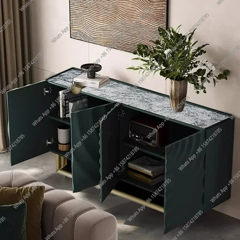 XS Nordic Groene Woonkamerkasten Rustiek Klassiek Houten Retro Woonkamerkasten Opbergruimte Smalle Kast De Rangement Furnit