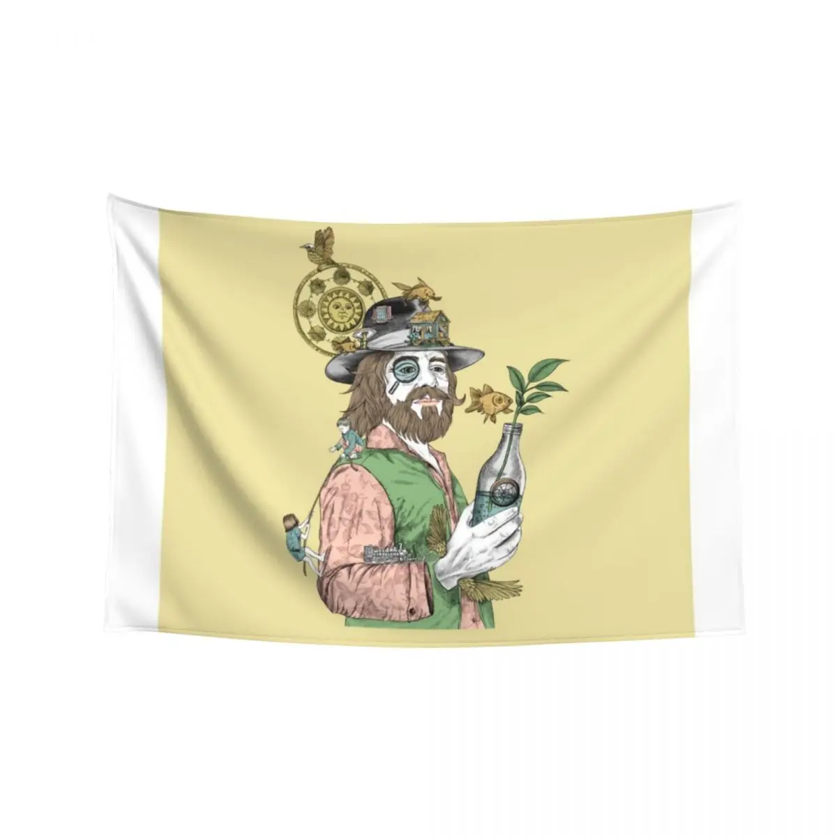 

Melquiades - One Hundred Years of Solitude Tapestry Room Decorator Room Decoration Aesthetic Tapestry