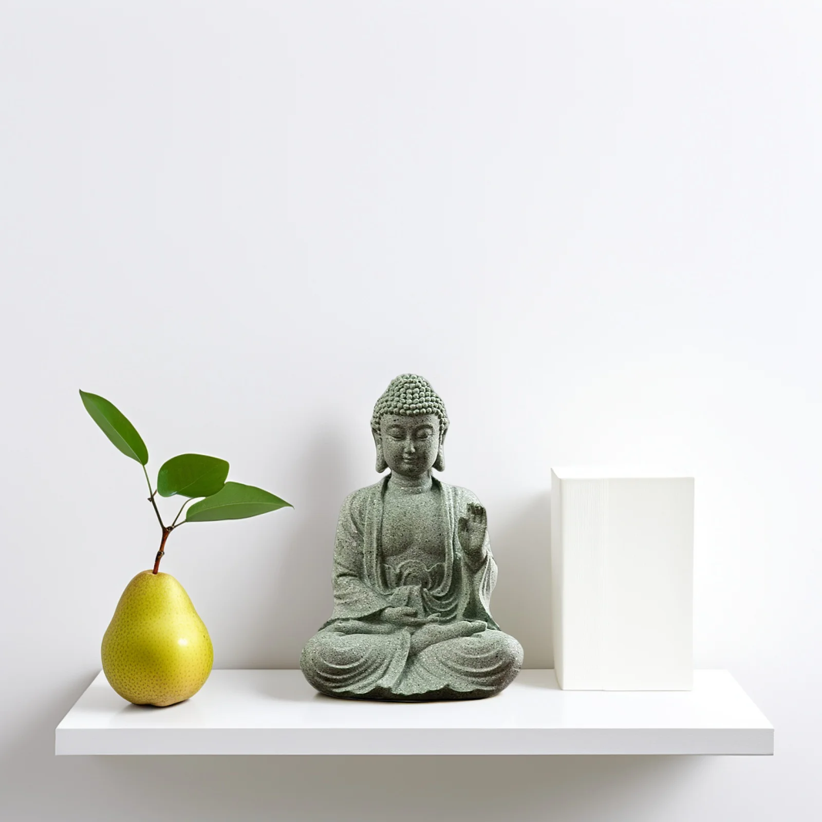 

Plant Buddha Decoration Aquarium Decorations Green Sandstone Fish Tank Small Statue