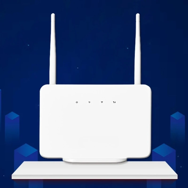 

4G LTE CPE Router Modem 300Mbps 4G Router Wireless Modem External Antenna with Sim Card Slot for Home Travel Work