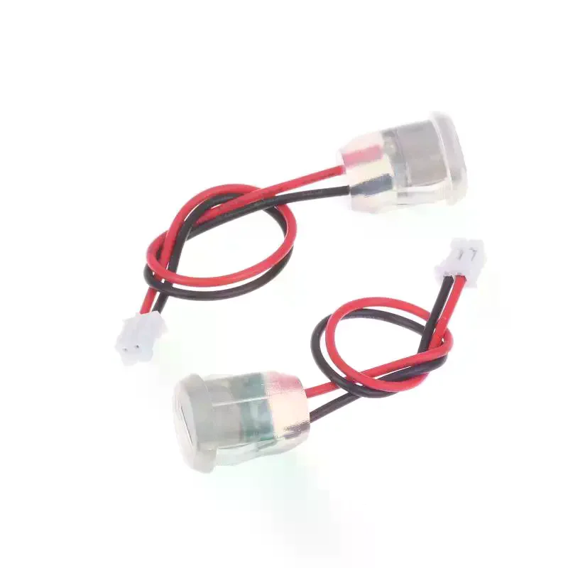 1/3/5Pcs Type C Female Socket Jack Connectors Waterproof 2 Wire Pigtail Cable With LED Lights 3A 5V Fast Charger Power Port