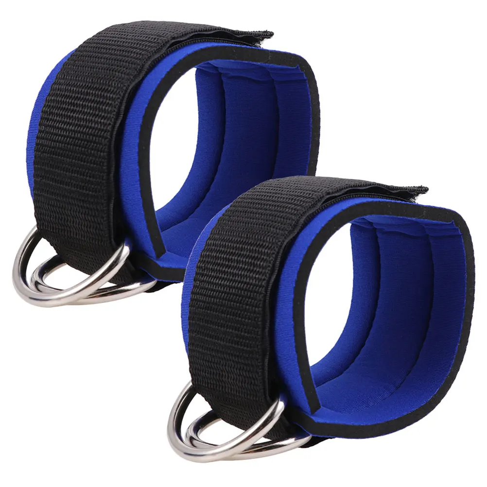 

Ankle Strap Leg Strength Training Nylon Dumbbell Foot Attachment Adjustable Cuffs Weights Secure Easy Use Gym Accessories