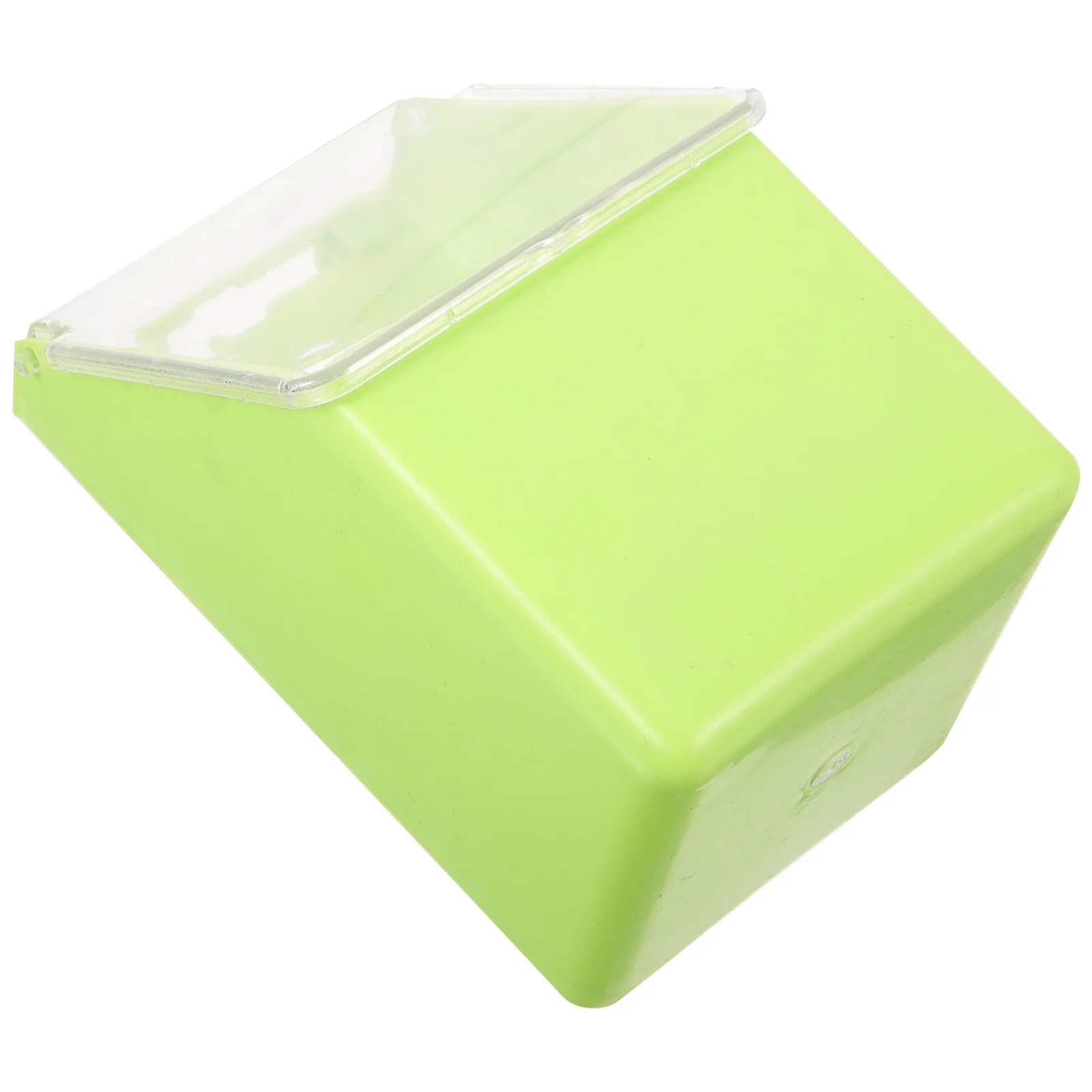 

Hanging Box Trough Bird Cage Feeder Pigeon Feeding Basin Small Poultry Supplies Watering Feeders Pet Food Container Green Large