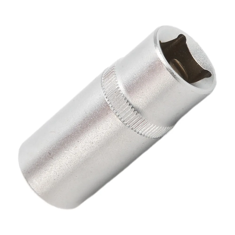 Steel Alloy Diesel Fuel Injection Pump Socket 33 Point Spline 1/2in Drive Fuel Injection Pump Socket Knurled Grip