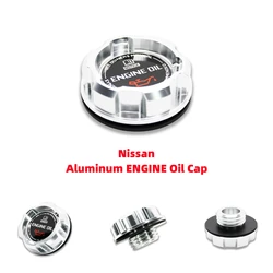 Aluminum ENGINE Oil Cap for nissan ALTIMA MAXIMA SILVIA S13 S14 240SX SENTRA SUNNY INFINITI 350Z 300ZX JDM