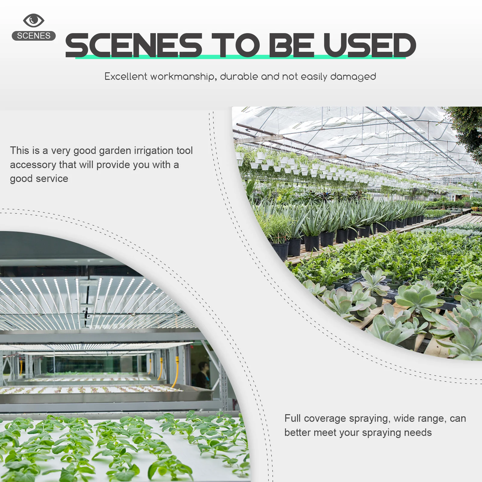 

1 set 1 Set 20M Sprinkler Mist Nozzle Kit Copper Nozzle For Garden Irrigation Drip Watering Spray Hose Accessories Full Coverage