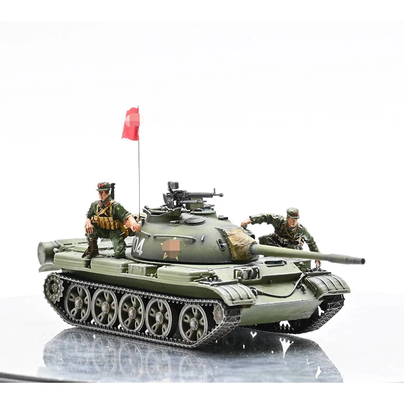 1:72 Scale Plastic Chinese Type 62 Main Battle Tank Model Militarized Combat Track Type Classics Collection Gifts Static Display