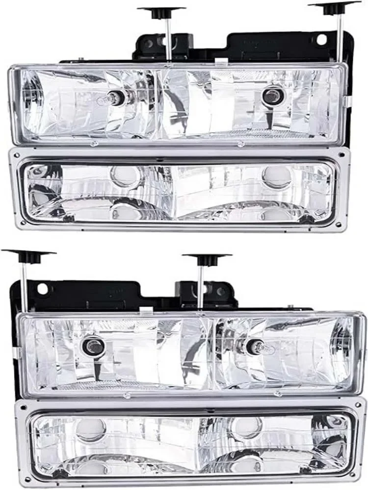 Headlight Head Light for Chevrolet Chevy C/K 1500 2500 3500 1994 1995 1996 1997 1998 1999 Without Light