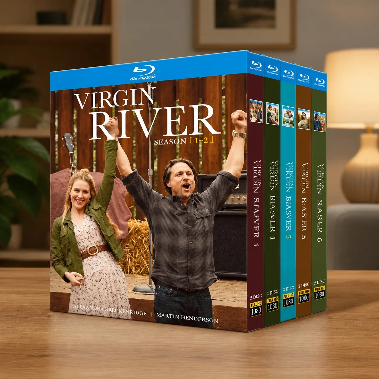 Hot Virgin River Season 1-7 (2026) TV Series 14-Disc New Sealed Box Set High Definition BD