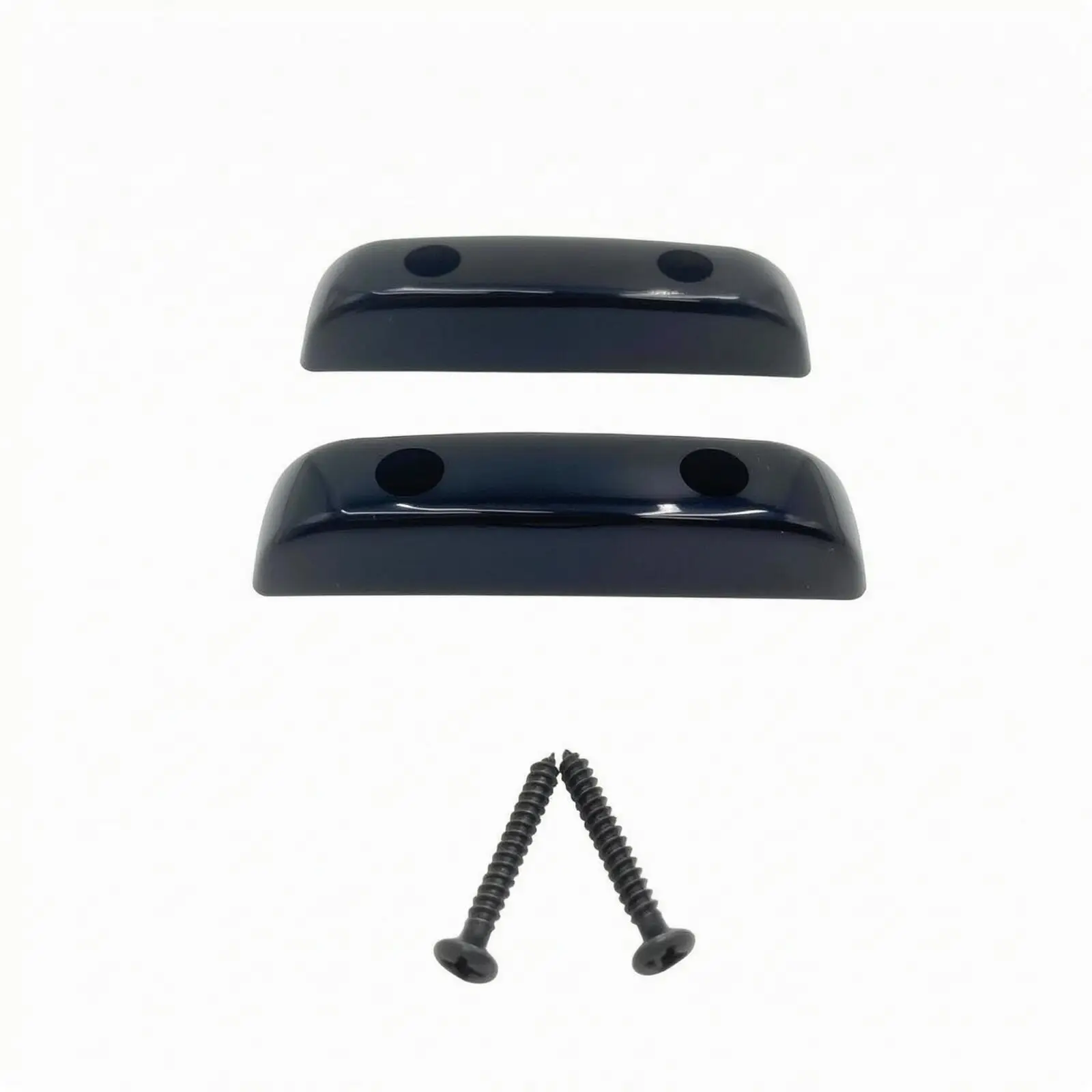 Plastic Bass Thumb Support Finger Rest with Screws Low Profile Curved Design for Bass Guitar Playing Stability