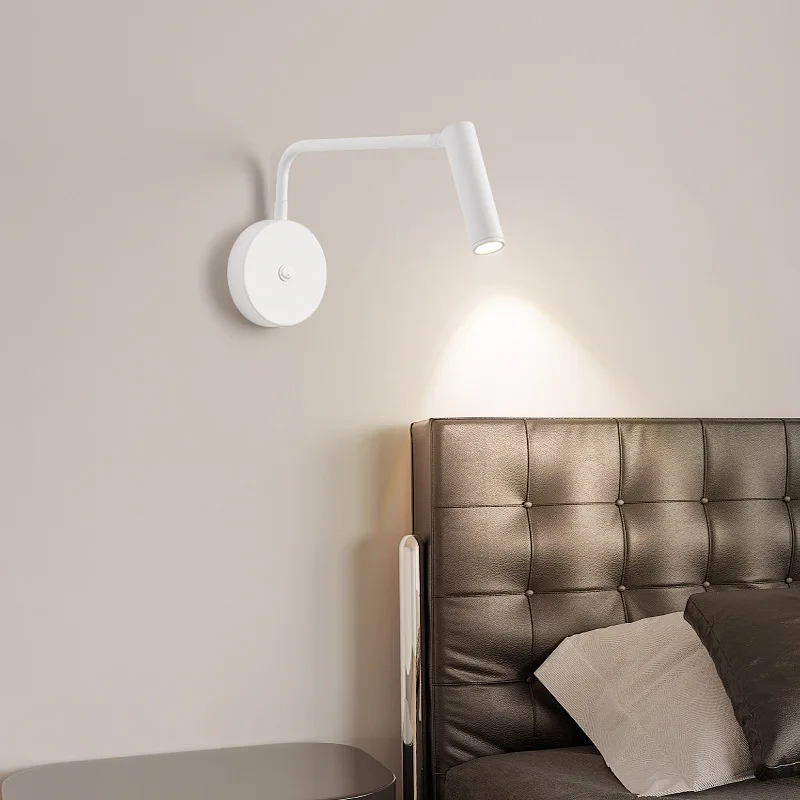 Wall lamp master bedroom bedside lamp modern simple Nordic living room bedroom room background wall staircase aisle wall lamp