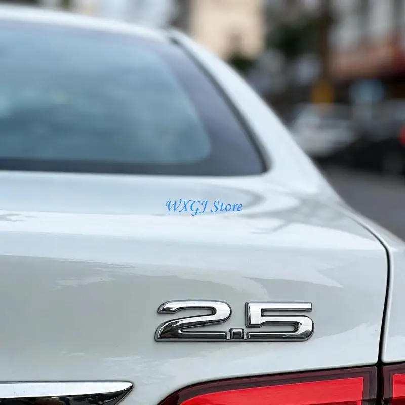 

37JE Sticker Rear Trunk Badge Sticker Auto Accessories