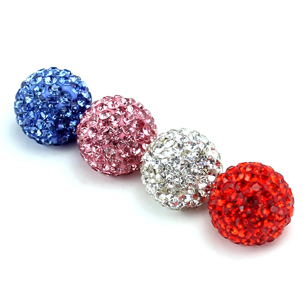 4PCS Crystal Car Tire Valve Caps Diamond Shining Dust-proof Wheel Valve Cover Vehicle Bling Car Charms Decor Auto Accessories