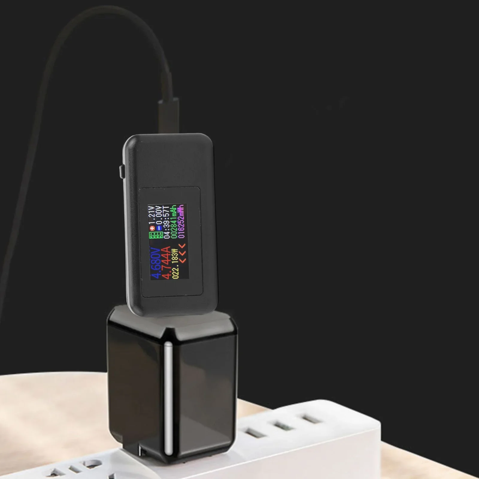 

Power Measurement Tool Fast Charge Detector Power Analysis Load Discharge Measurement Bidirectional Usb C Tester