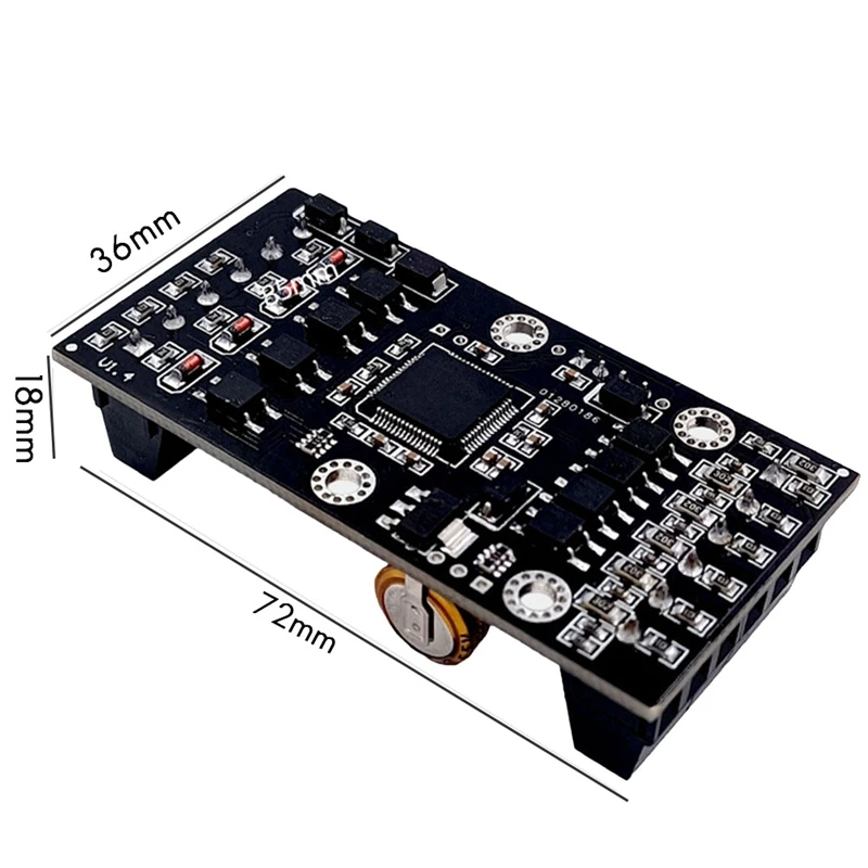 Placa de controle industrial PLC FX1N-10MT + caixa Módulo PLC entrada/saída analógica com módulo de relé de atraso de trilho guia