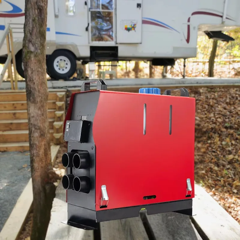 شاحنة تخييم عائلية جديدة قارب - حافلة بقدرة 12 فولت، سخان ديزل هواء مستطيل متعدد 5 كيلو وات