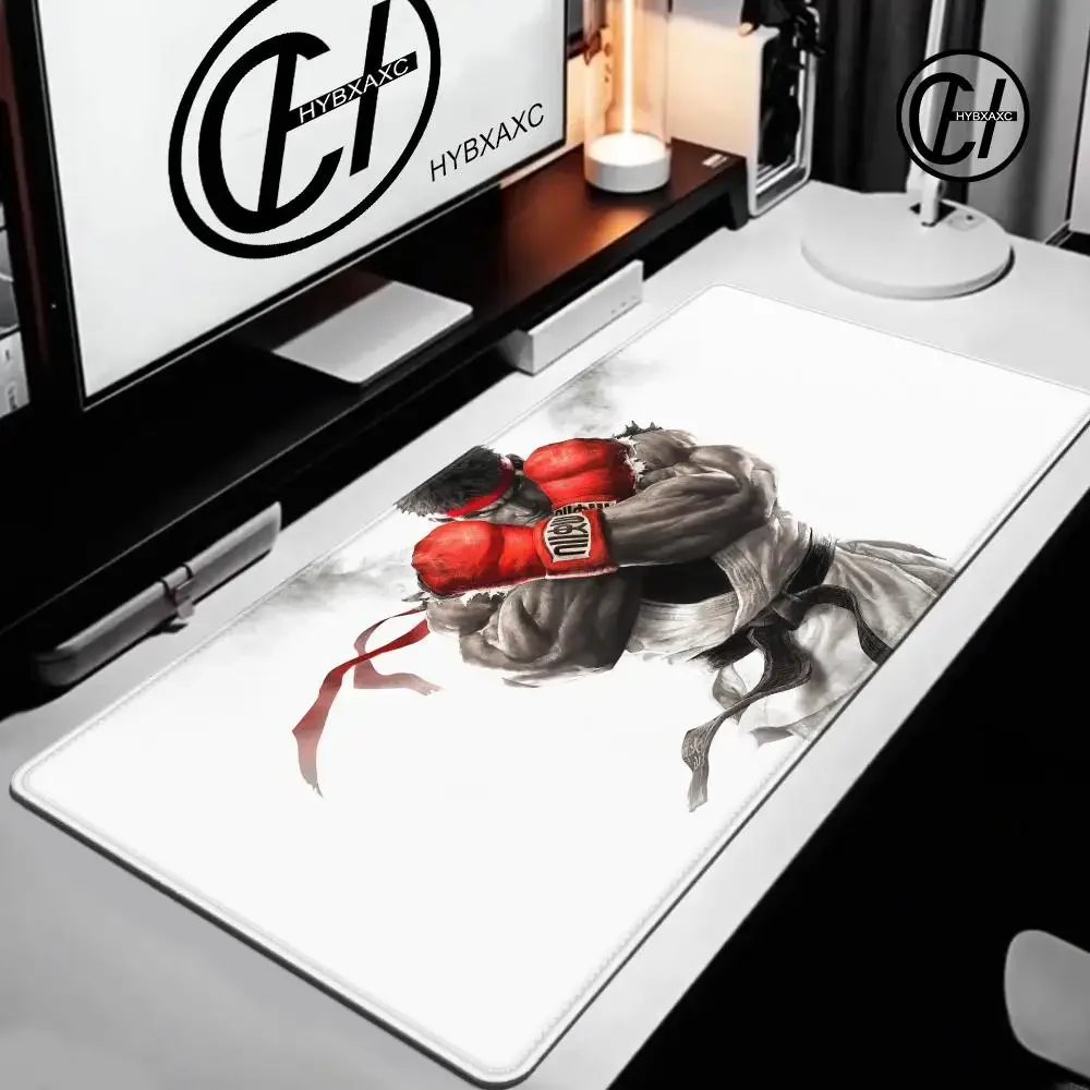 Rua lutador mousepad de borracha xxl dos desenhos animados anime gaming mouse pad teclado tapetes de mesa acessórios para pc mouse tapete
