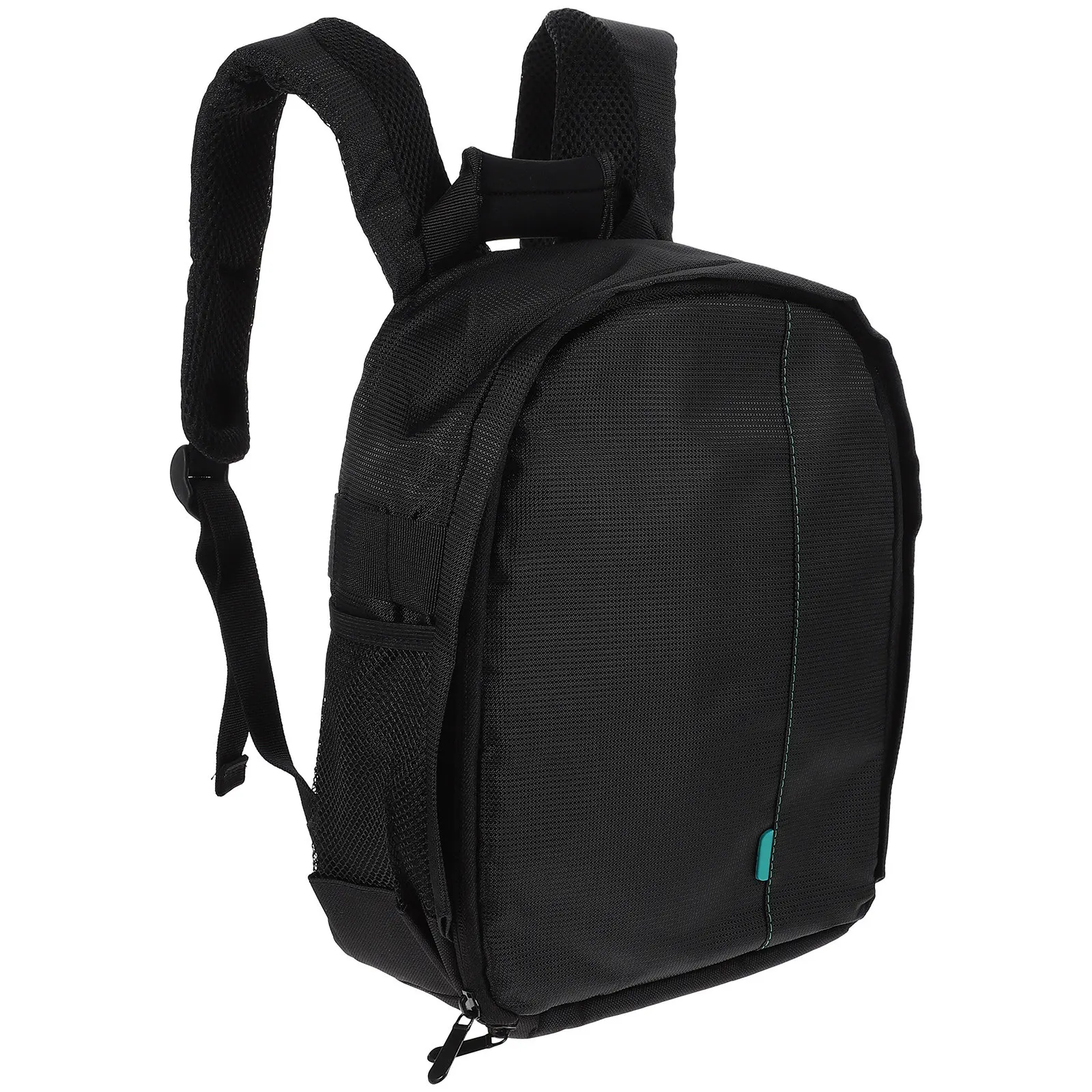 DSLR Camera Backpack Water Resistant Nylon Bag with Laptop Sleeve Mesh Pockets and Detachable Dividers